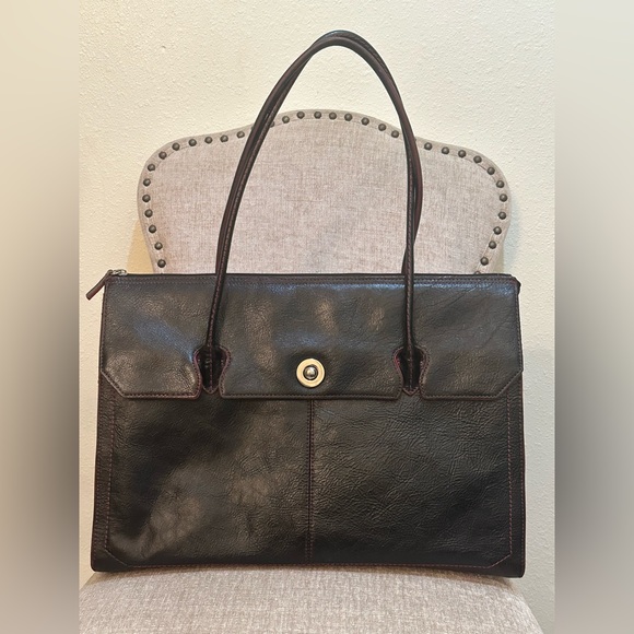 Wilsons Leather | Bags | Wilsons Leather Business Women Bag Black Color ...